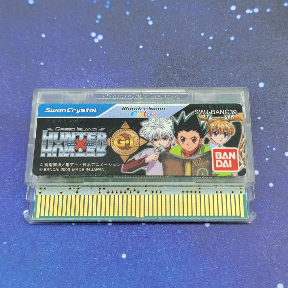Hunter x Hunter Greed Island (Bandai Wonderswan Color / Swan Crystal) JAPAN 0085